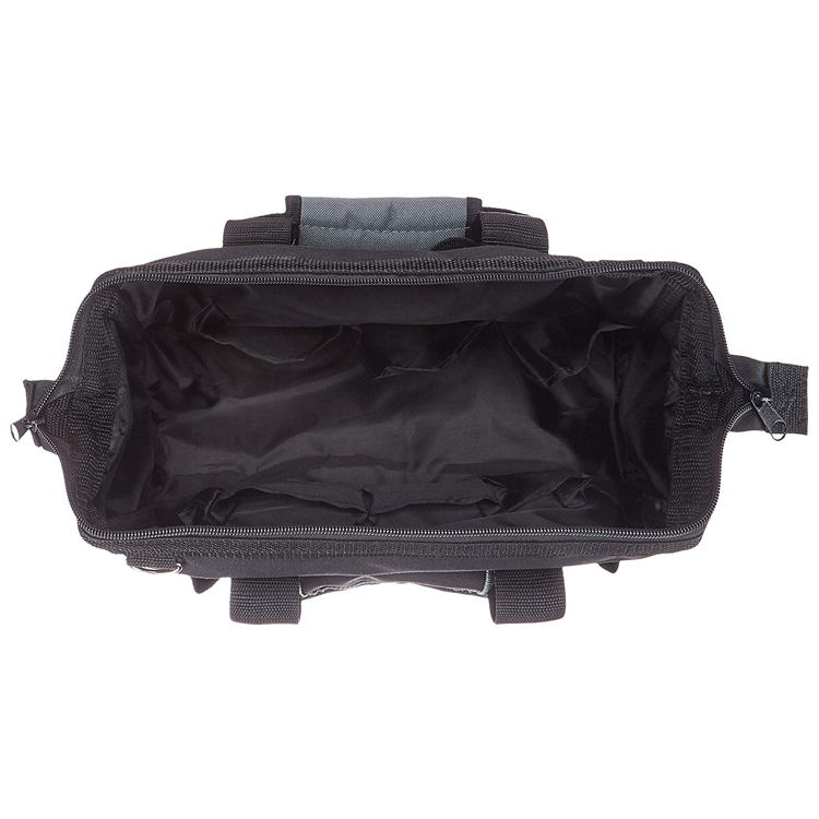 Wide Mouth 12 Inch Heavy Duty Custom Electrician Tool Bag Pouch