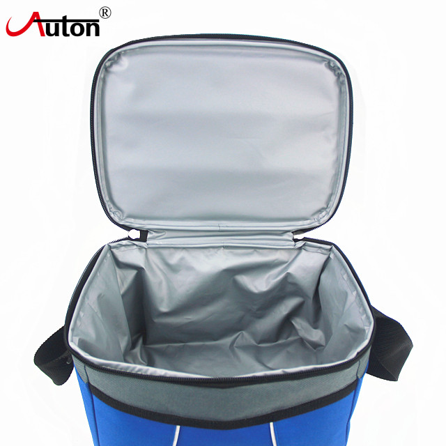 Insulated Compartment Cooler Bag Lunch Bag With Adjustable Shoulder Strap