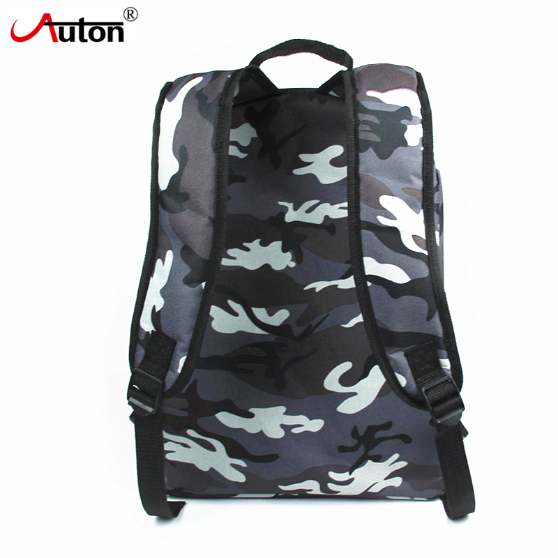 Camouflage Pattern Insulated Cooler Backpack Lunch Backpack With Cooler Compartment