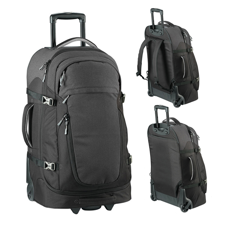 2021 Men Wholesale Customized Wheel Trolley Travel Bag Backpack