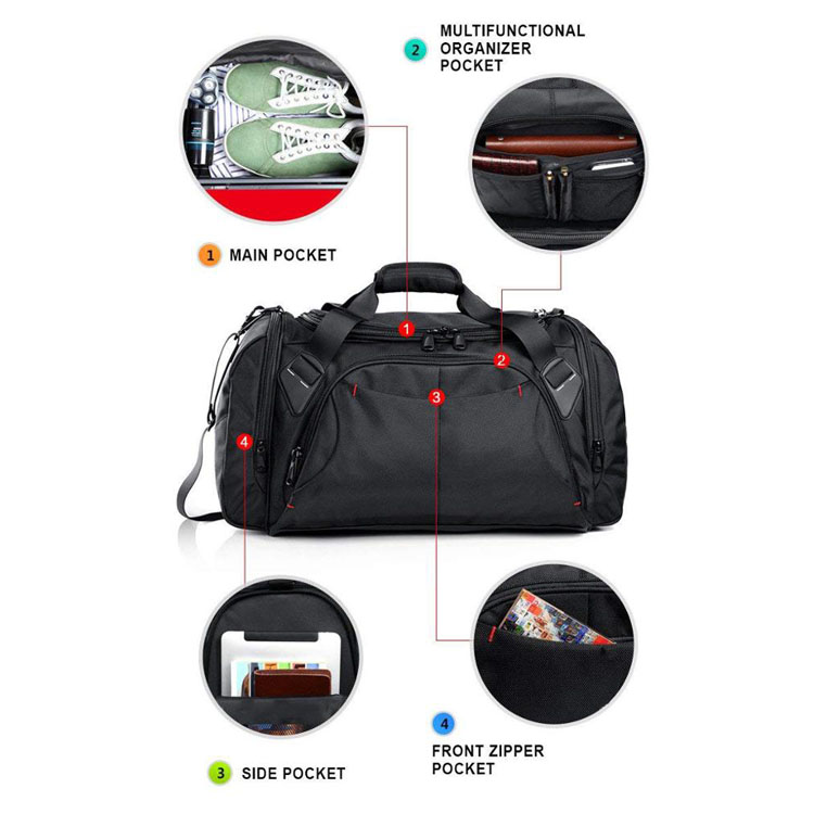 2021 New Design High Quality Sports Women Travel Bag For Men