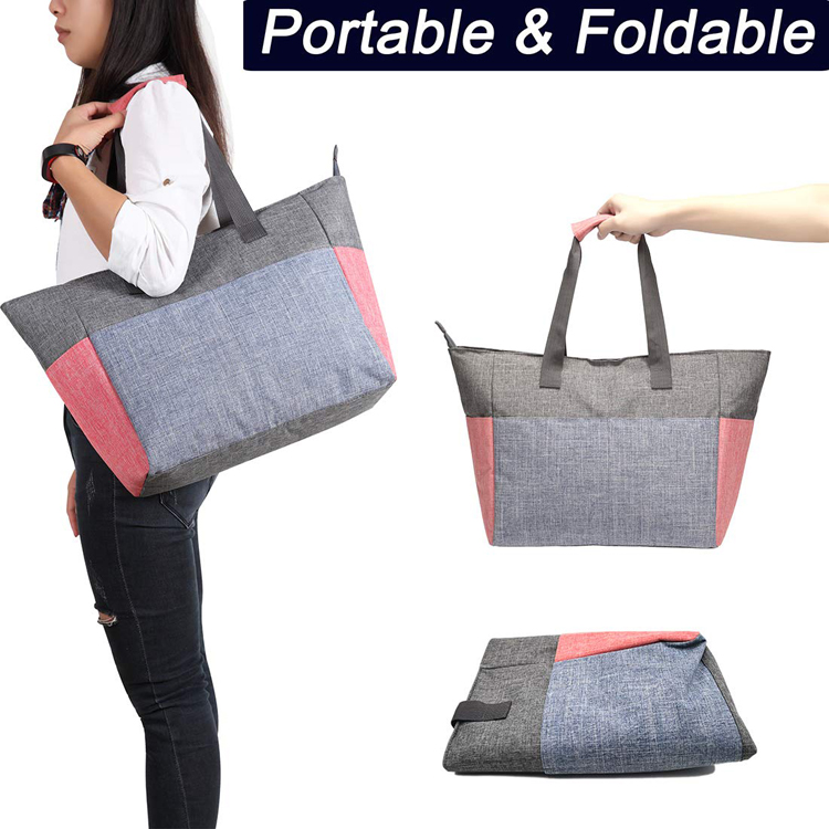 Collapsible Zero Degrees Inner Cool Insulated Lunch Cooler Bag