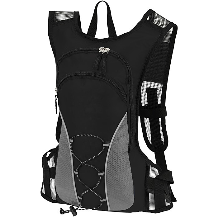 Manufacture Hydration Backpack China 2019 With 3l Bladder Waterproof Polyester Stone Unisex Zipper Soft Handle External Frame