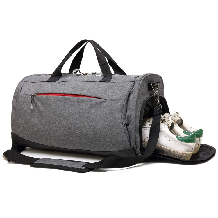 Custom Sports Gym Bag Duffle Gym Bag With Shoes Compartment