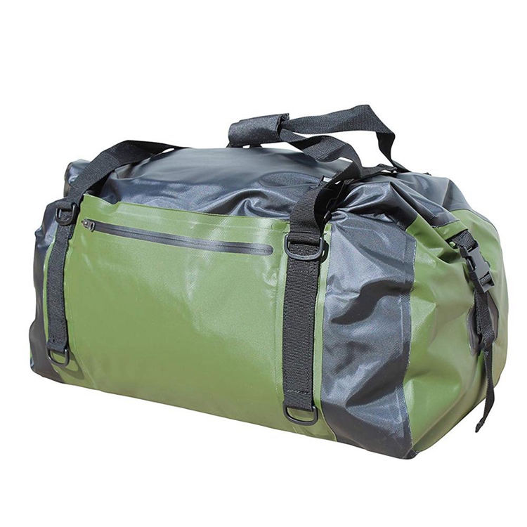 Hot Seller 60L Large 100% Tarpaulin Waterproof Durable PVC Dry Bag Duffel Bag