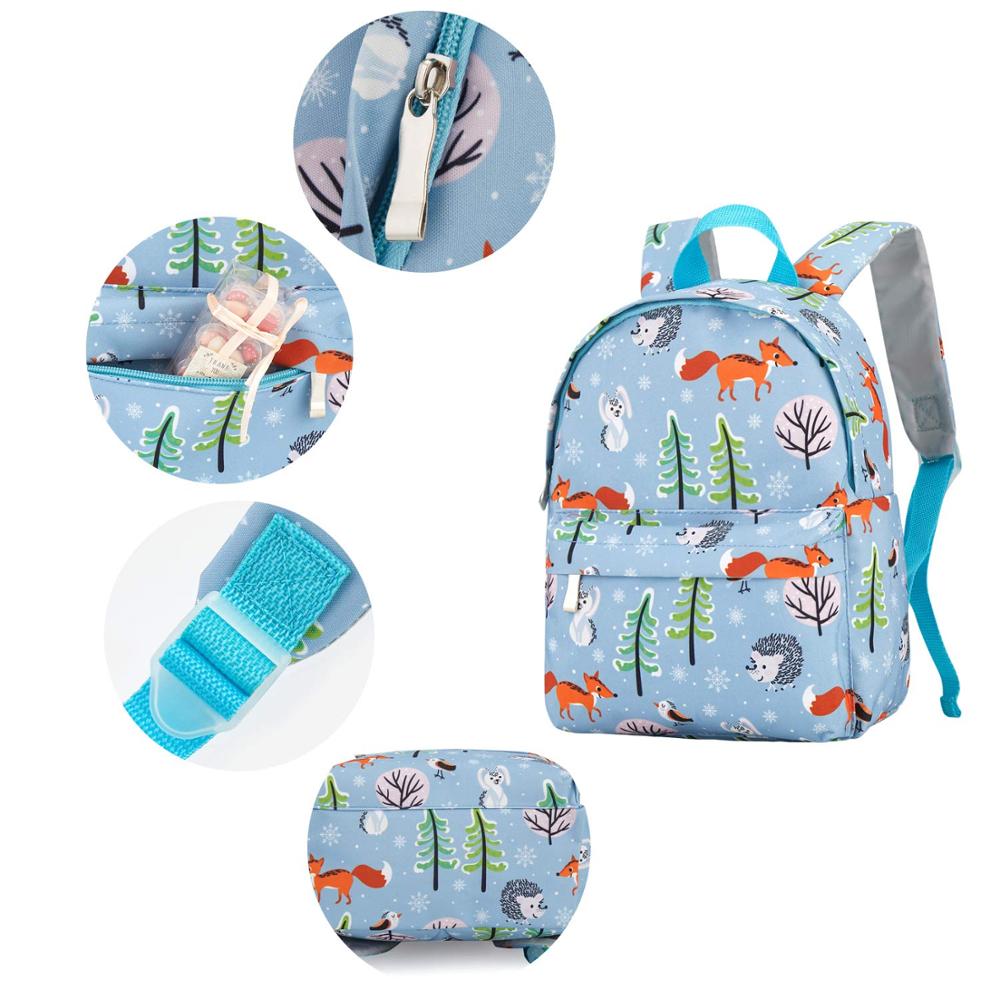 Promotion Animal Full Printed Polyester School Backpack Cute Bag For Girls