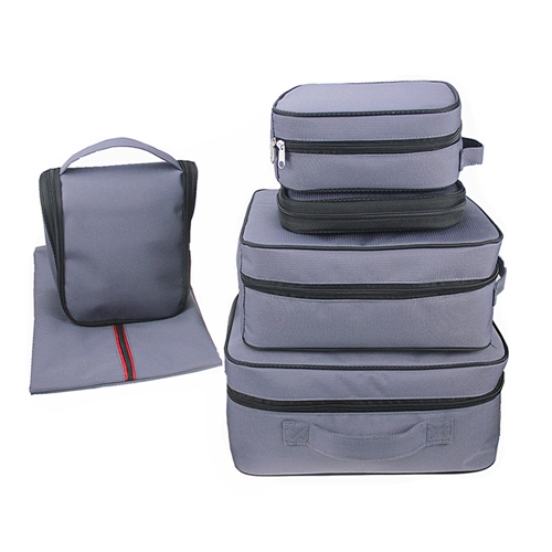 Wholesale Travelling 6 Pcs Set Organizer Storage Toilet Waterproof Travel Bag Set