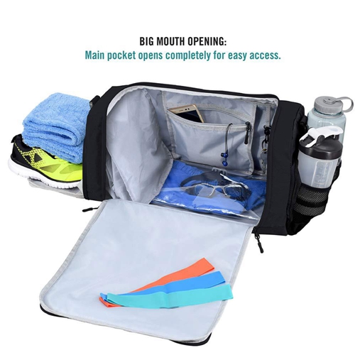 Custom 20" Big Capacity Waterproof Duffel Gym Bag Durable Pouch Travel Bag