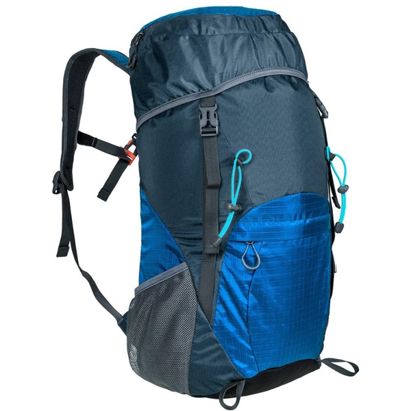 Outdoor Camping Hiking Climbing Backpack Wholesale Durable Lightweight Waterproof Polyester Customized Unisex PU Coating